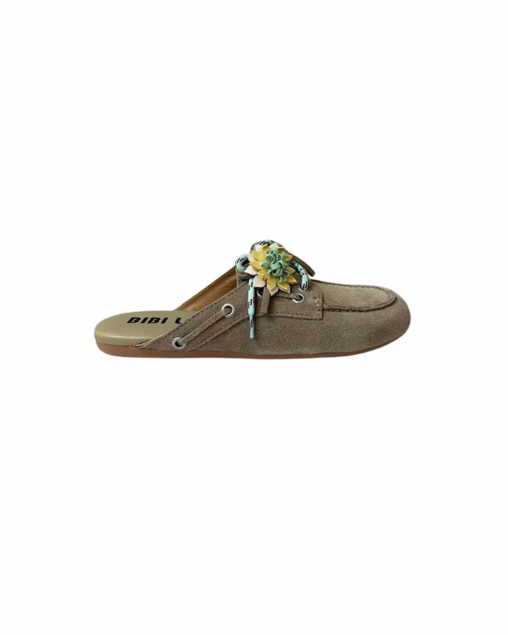 NEW BIBI LOU women's tana mules in sand